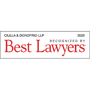 Cuilla & Donofrio - Best Law Firm 2025 recognized by Best Lawyers